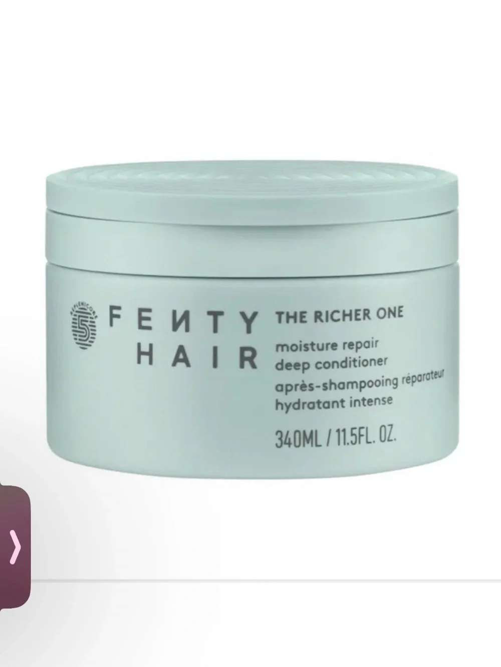 Empty Fenty The Richer One Moisture Repair Deep Conditioner new